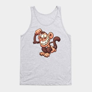 Cartoon  monkey Tank Top